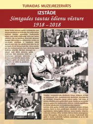 Simtgades tautas ēdienu vēsture 1918 – 2018